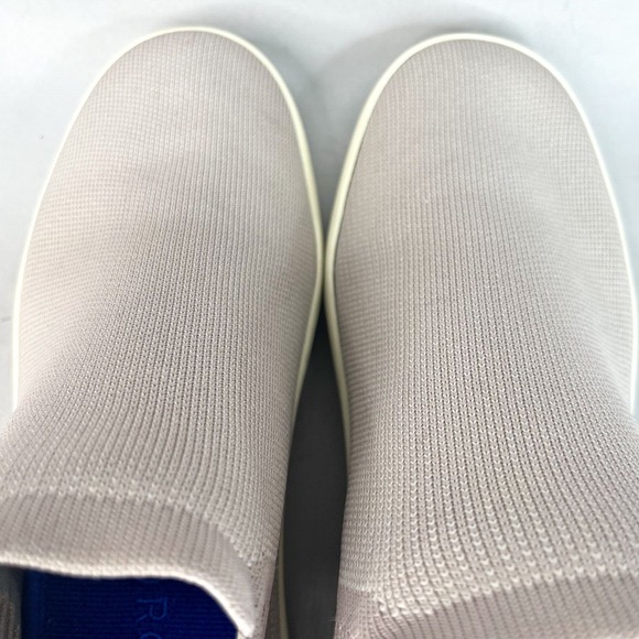 Rothys Womens 10.5 The Chelsea Boots Beige‎ Knit Sneaker Shoes Booties Pull On - Picture 7 of 12